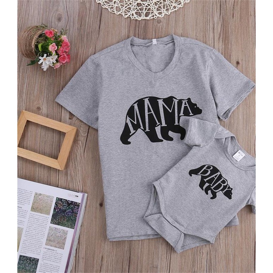  Lovelygubuk Baju  kembaran  ibu dan anak  Jumper Tshirt 