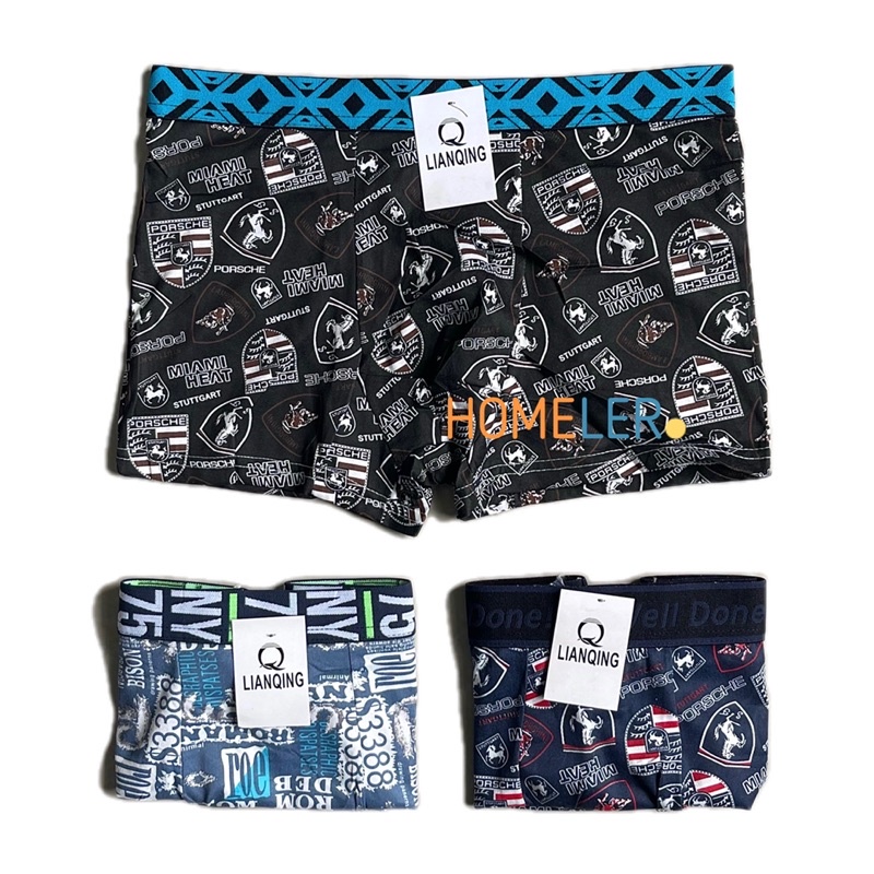 Celana Dalam Pria Boxer / Celana Dalam Pria / Sempak Pria Motif