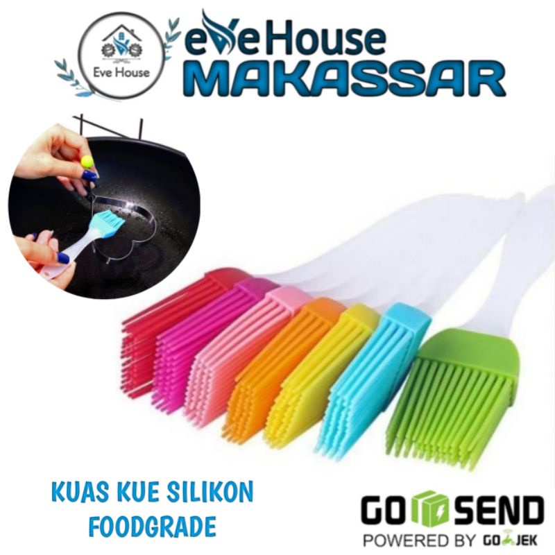 Makassar V87 kuas kue silikon kuas masak kuas mentega serbaguna