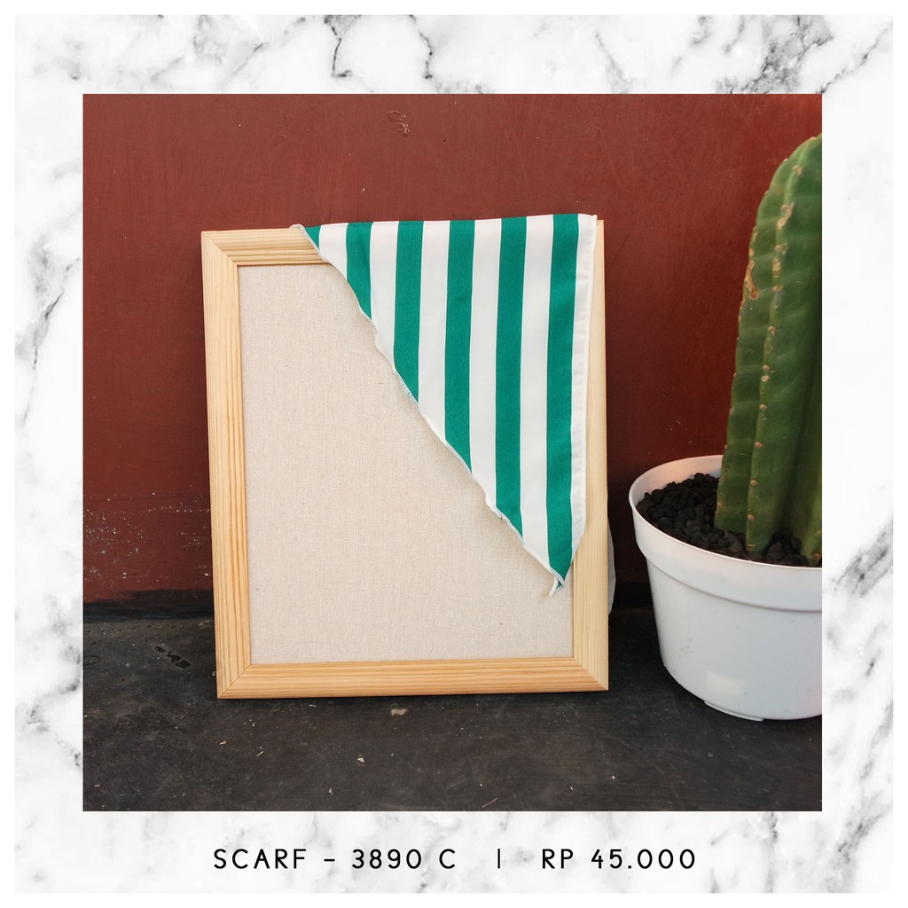 NECK SCARF / SYAL KOREA / SCARF PATTERN (SIZE 50 X 50 CM) - 3889 / 4067-3890 C