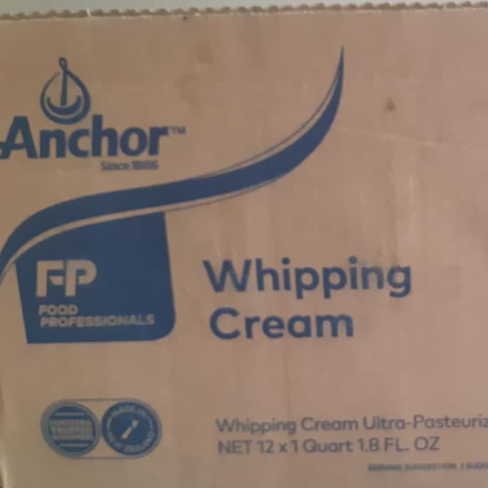 

Anchor whipping cream 1L/ whipping cream Anchor 1000ml