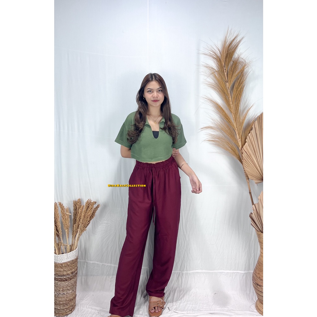 KULOT POLOS RAYON BALI-KULOT PLOS UNGU