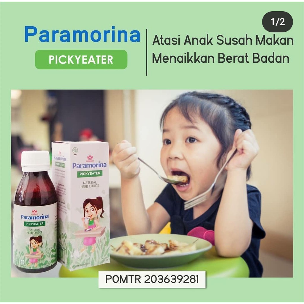 Paramorina Madu Anak Lambat Bicara Susah Makan Penambah Nafsu Makan