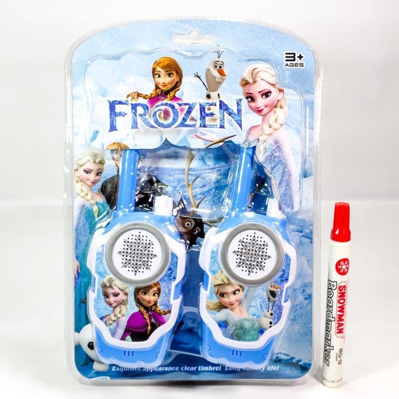 Mainan HT Walkie Talkie Frozen / Mainan Telepon HT