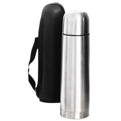 Botol Minum Thermos Vacuum flask 1000ml Stainless Steel plus Bonus Tas