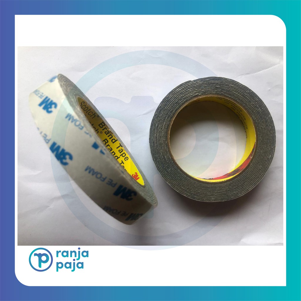 

Double Tape Busa PE Foam 3M - Selotip Busa 3M Perekat Serba Guna