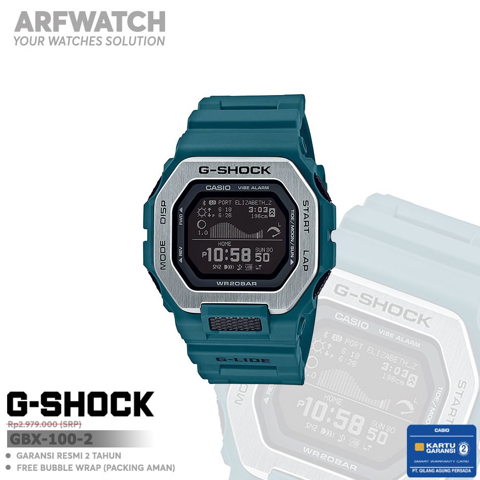 Casio G-Shock GBX-100-2 / GBX-100-2DR Original
