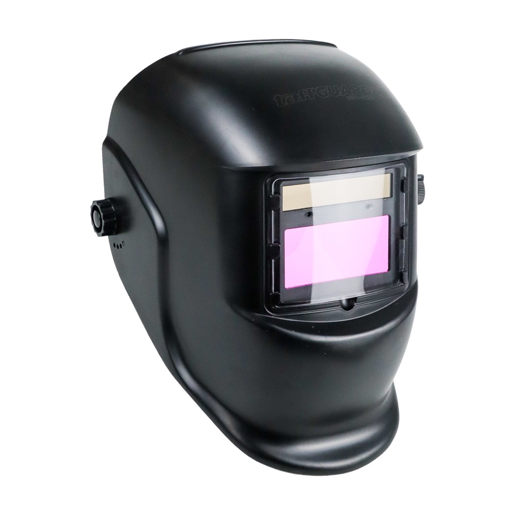 Helm Las Otomatis Auto Darkening Welding Helmet - MZ224 - OMOT9DBK Black