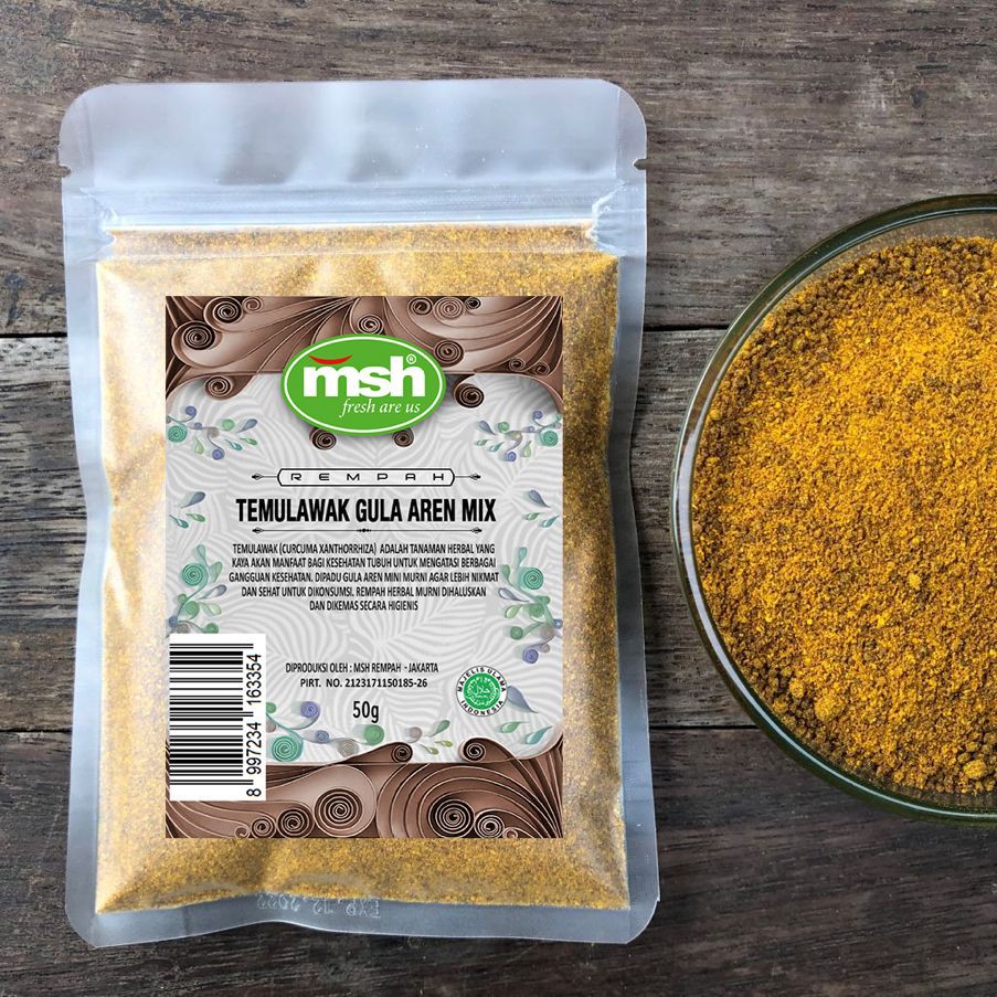 

Premium MSH Temulawak Gula Aren Mix 50 g