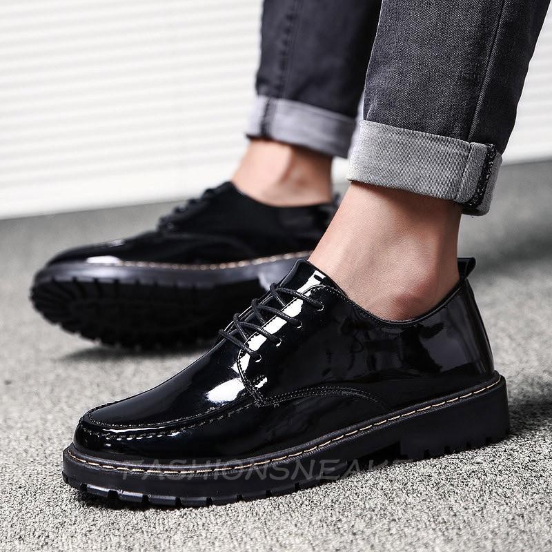 black business shoes