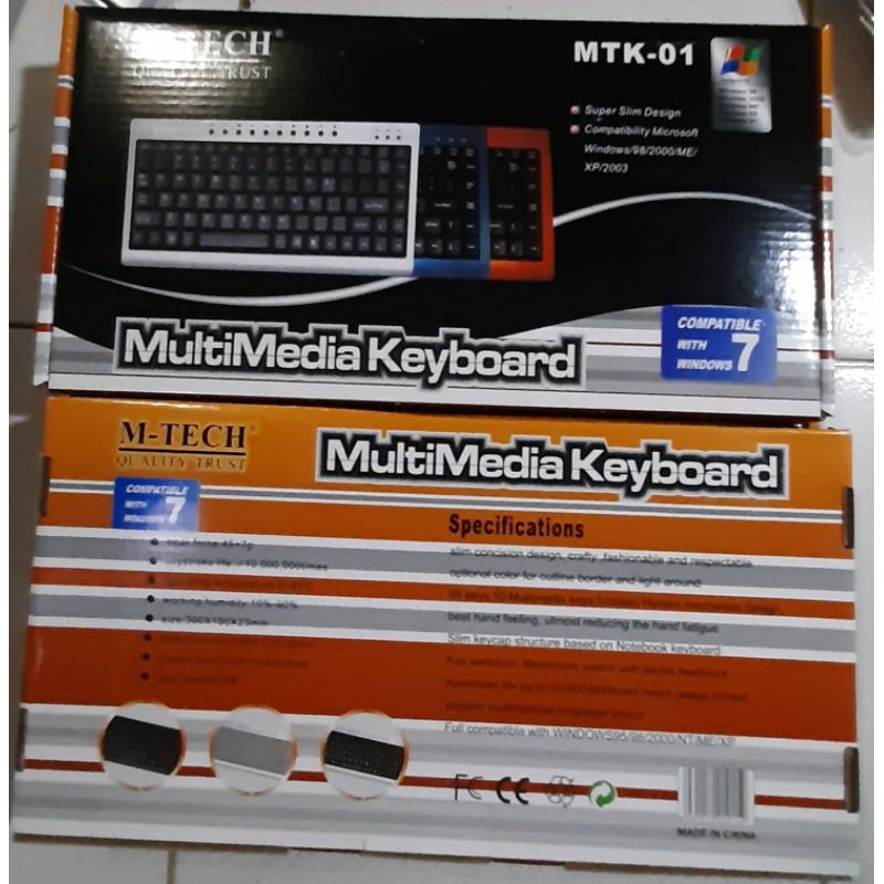 Keyboard Mini M-Tech  Keyboard External Mini Keyboard Usb Mini