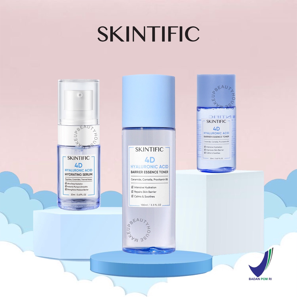 Jual SKINTIFIC 4D Hyaluronic Acid Series Hydrating Serum 20ml