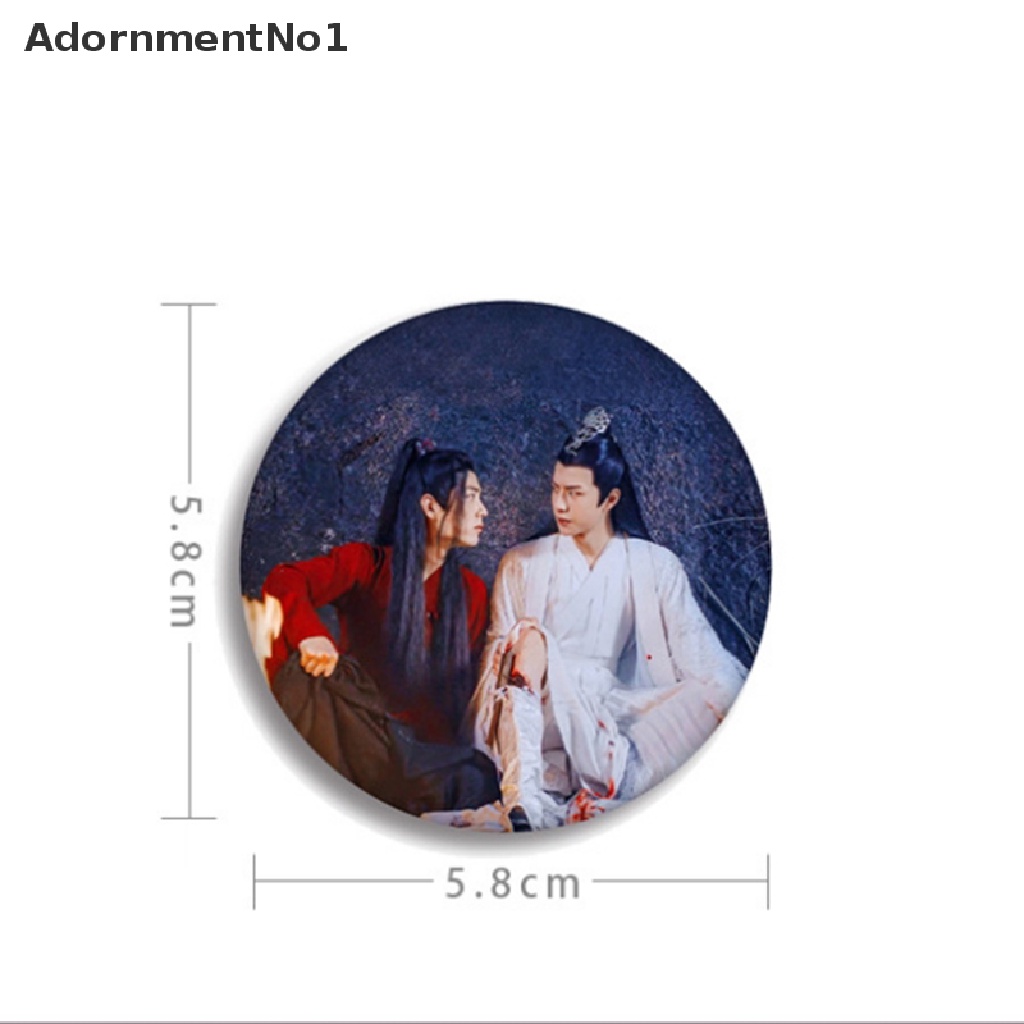 (AdornmentNo1) Bros / Pin Motif Xiao Zhan Wang Xibo Untuk Aksesoris Wanita