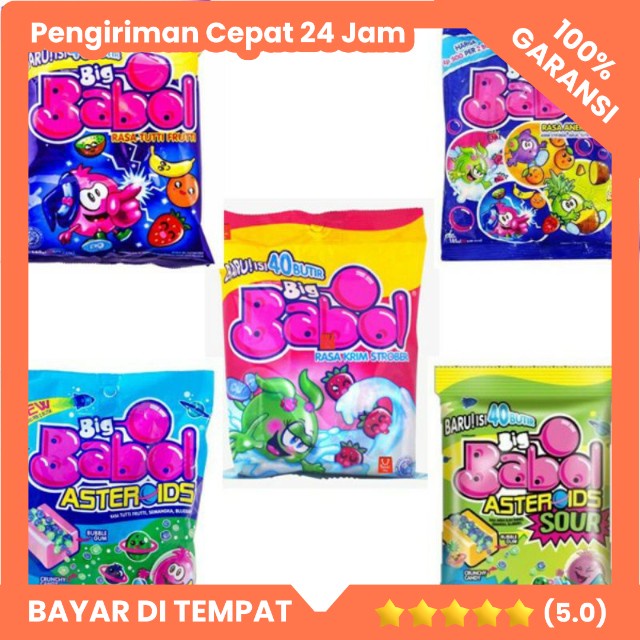 

Permen Big Babol isi 40 Permen Karet Snack Hampers Rembang