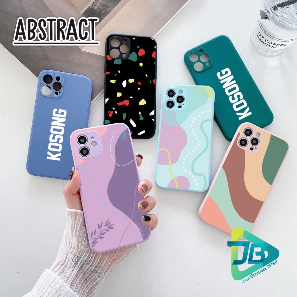 CASE CASING SOFTCASE SILIKON MACARON PELINDUNG KAMERA ABSTRACT OPPO VIVO SAMSUNG XIAOMI REALME IPHONE ALL TYPE JB5339