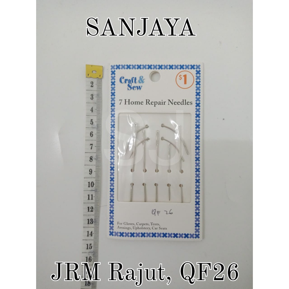 JARUM JAHIT TANGAN / JARUM JAHIT KECIL / SEWING NEEDLES / ALAT JARUM JAHIT ALUMINIUM / JARUM RAJUT QF26