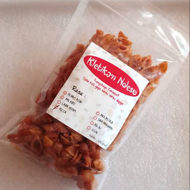 

Makaroni keong rasa pizza