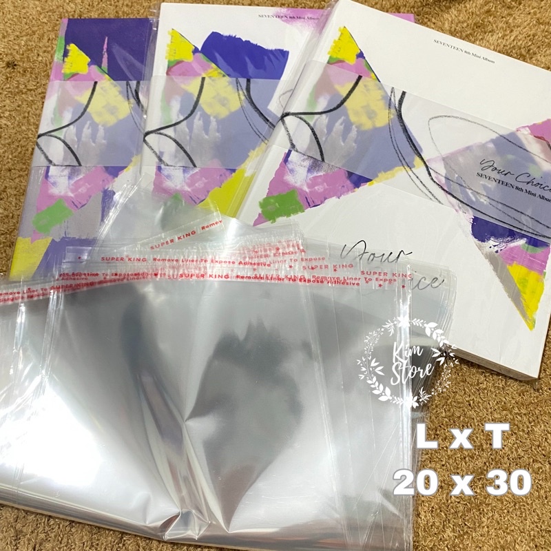 

INNER SLEEVE ALBUM SEVENTEEN YOUR CHOICE PLASTIK ALBUM MIN 5