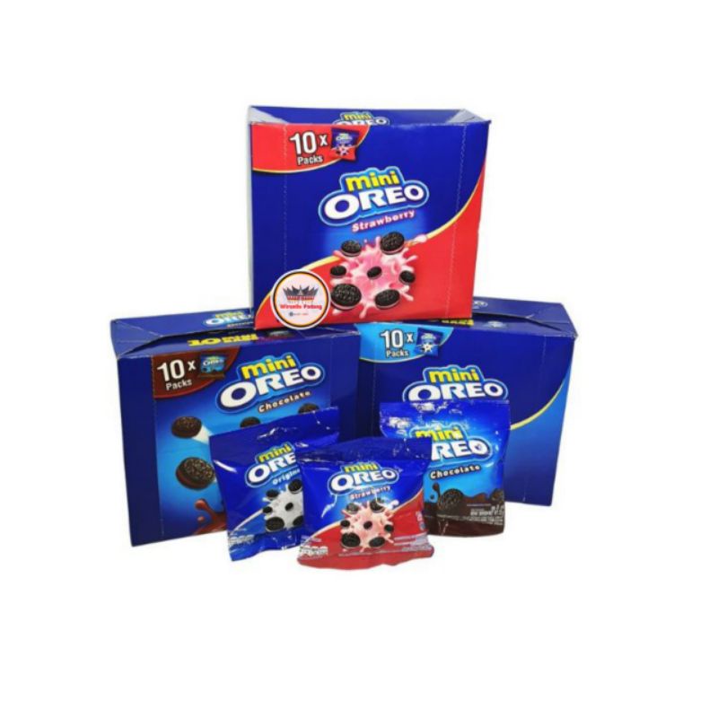 

Mini Oreo 1 box isi 10 bks x 20.4gr