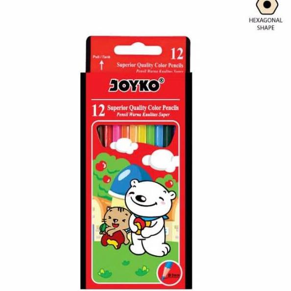 

Diskon IEPAQ Pensil Warna 12 Panjang Color Pencil Joyko 92 Model Terkini