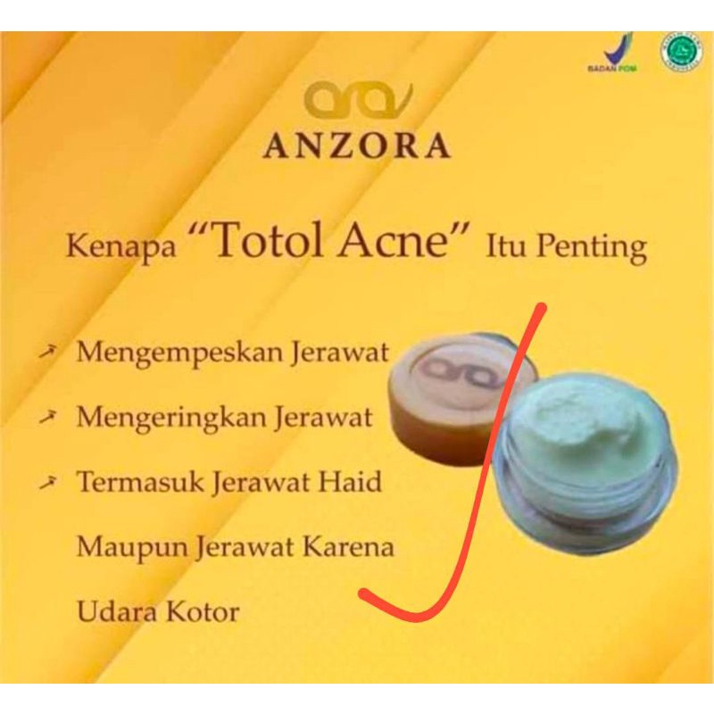 Anzora skincare #anzora_totol acne