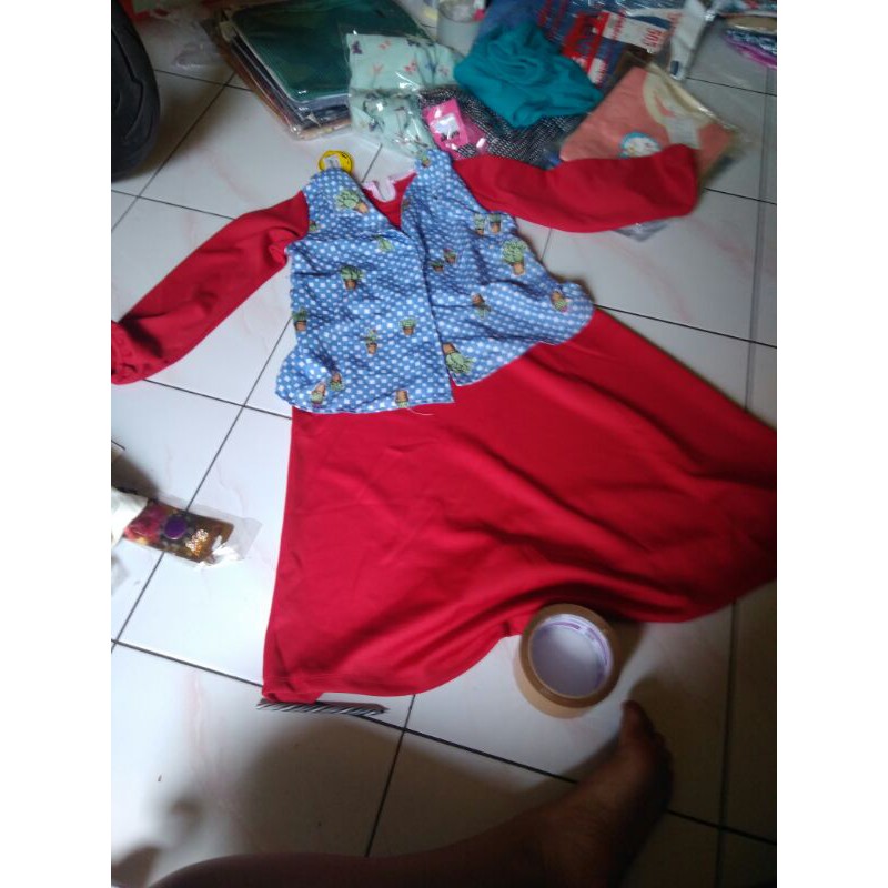 Gamis Anak Rompi