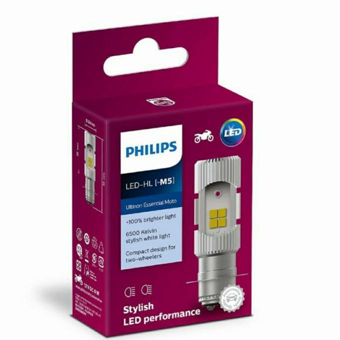 BOHLAM LAMPU DEPAN MOTOR LED PHILIPS JUPITER Z MX VEGA R NEW F1ZR reim07 Juara