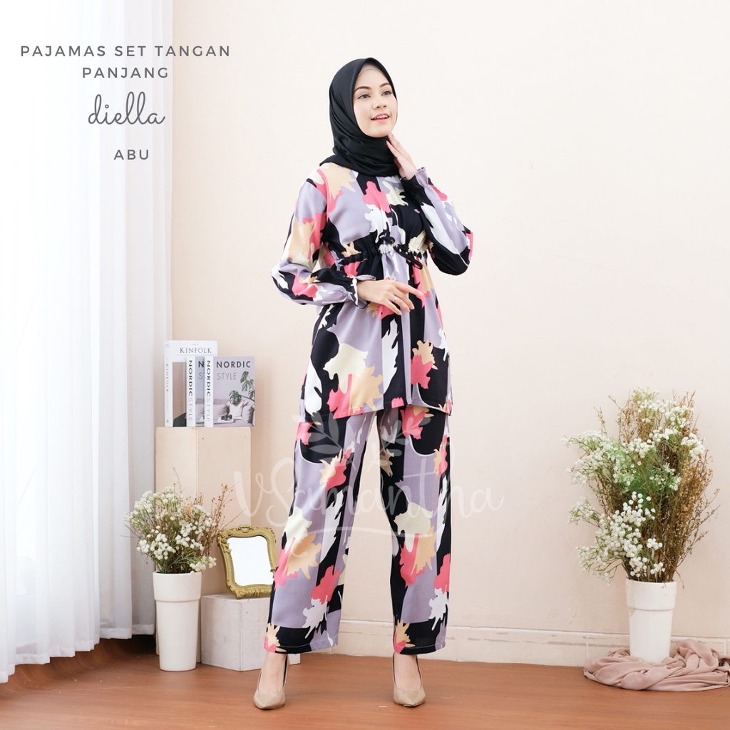 Pajamas Set Celana Muslim BUSUI Friendly II