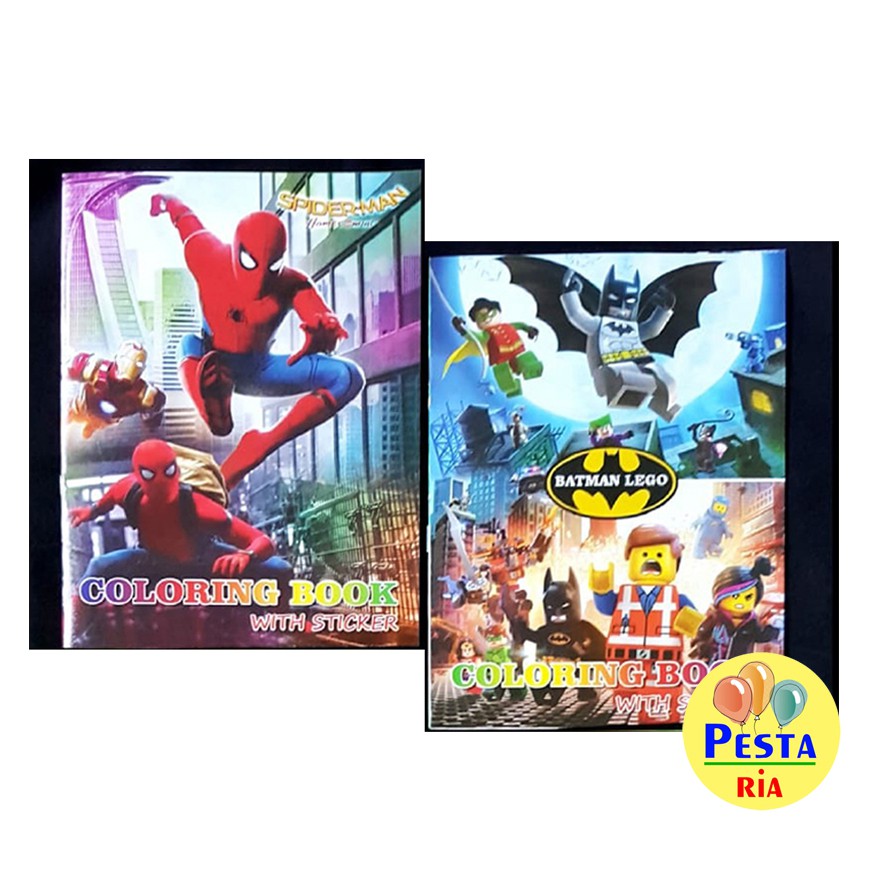 

MURAH !! 1PCS Buku mewarnai karakter, buku mewarnai, buku mewarnai+sticker