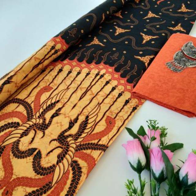 TMJ KAIN BATIK MOTIF SOGAN ANJANI 091 DAN EMBOS / BATIK ASLI PEKALONGAN / BATIK ORI PEKALONGAN