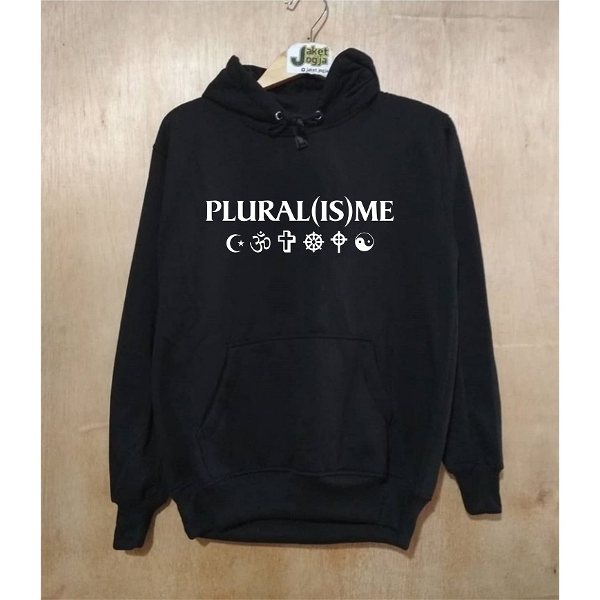 hoodie pluralisme hitam