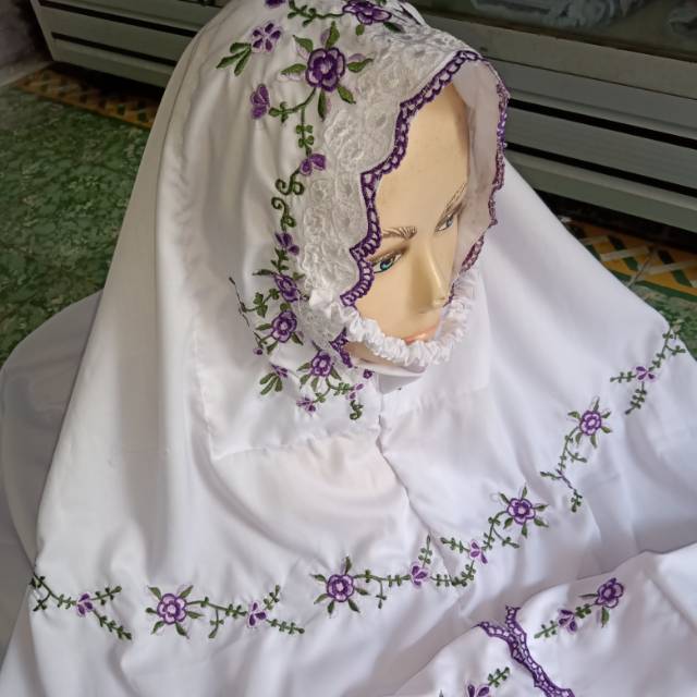 Mukena bordir kudus
