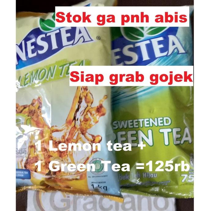 

[COD] Paket 1 Nestea Lemon Tea + 1 Green Tea Nestle Murah Hemat [COD]