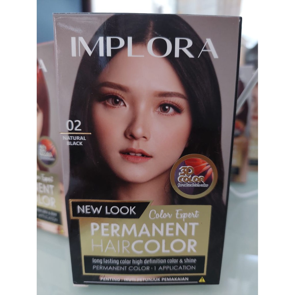 IMPLORA SEMIR NEW LOOK PERMANENT HAIR COLOR - CAT PEWARNA RAMBUT