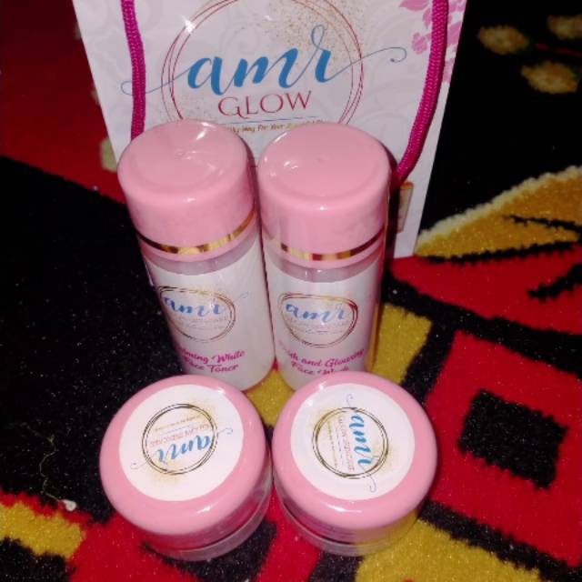 AMR GLOW SKINCARE, skincare aman dan halal untukbpria dan wanita sudah BPOM