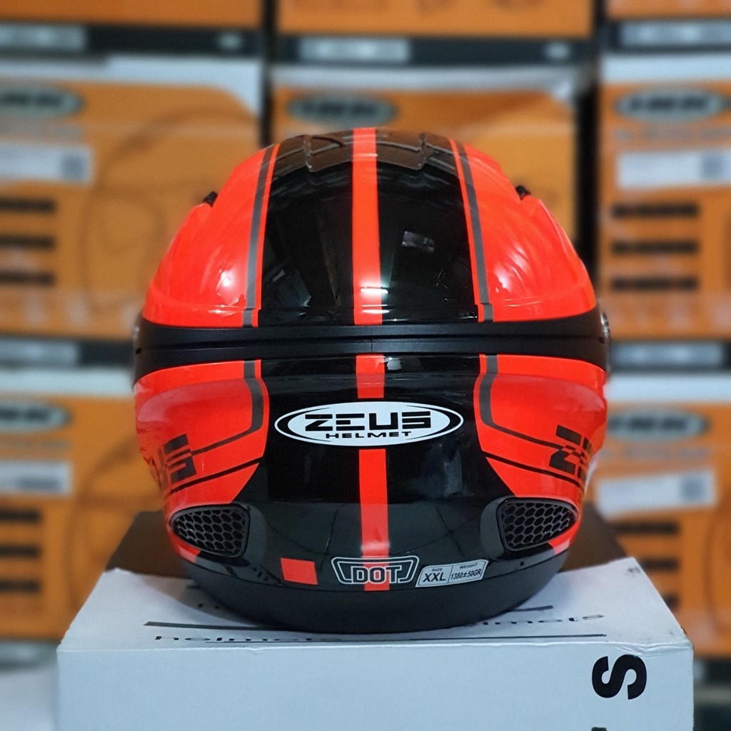 HELM ZEUS 610 MOTIF OO17 RED FLUO-3