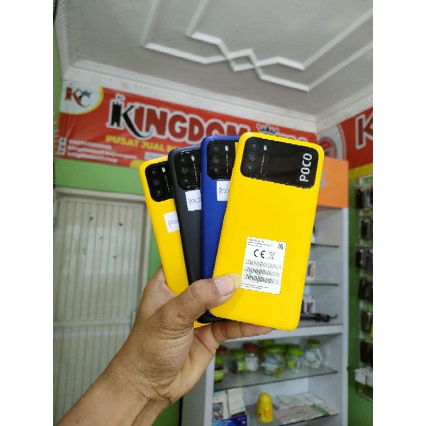 PROMO SECOND POCO M3 6/128 FULLSET/LENGKAP