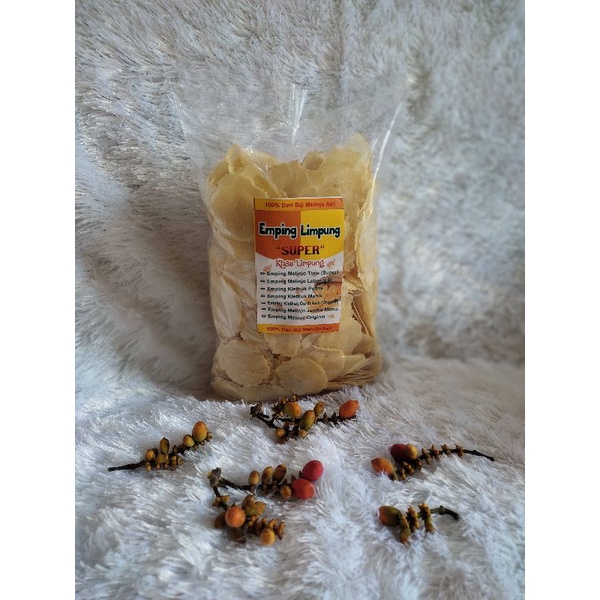 

EMPING MELINJO MENTAH SUPER TIPIS KHAS LIMPUNG 500GR