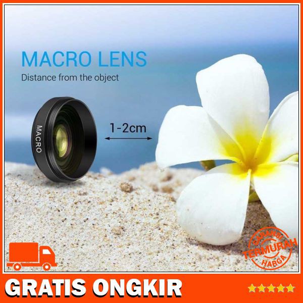 APEXEL LENSA SUPER WIDE ANGLE LENS + MACRO SMARTPHONE - 131-83