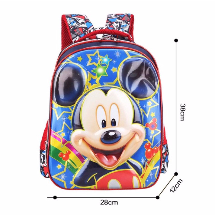 TAS RANSEL LUCU KARTUN | TAS SEKOLAH KARAKTER KARTUN | SCHOOL BAG MICK*Y MOUSE