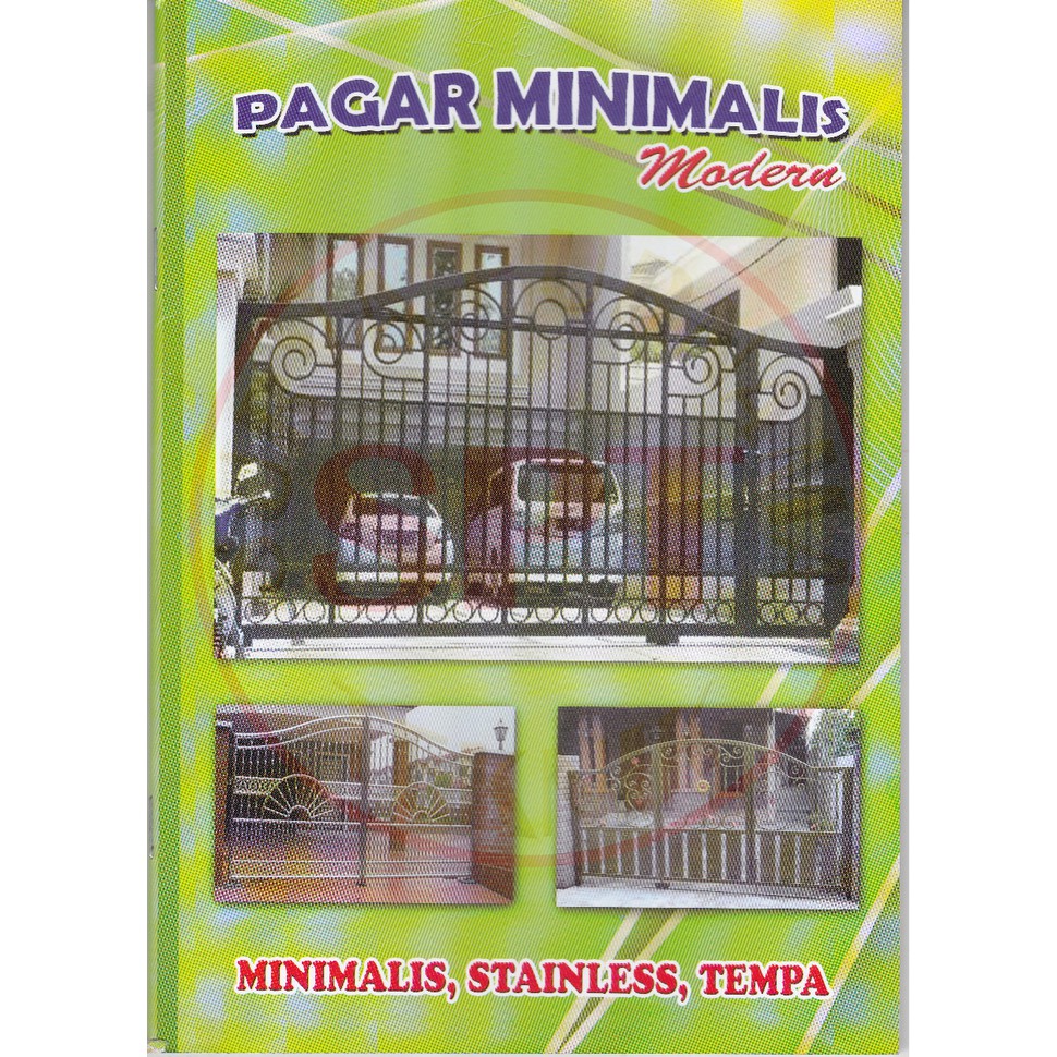 KATALOG PAGAR MINIMALIS MODERN BUKU KECIL Shopee Indonesia
