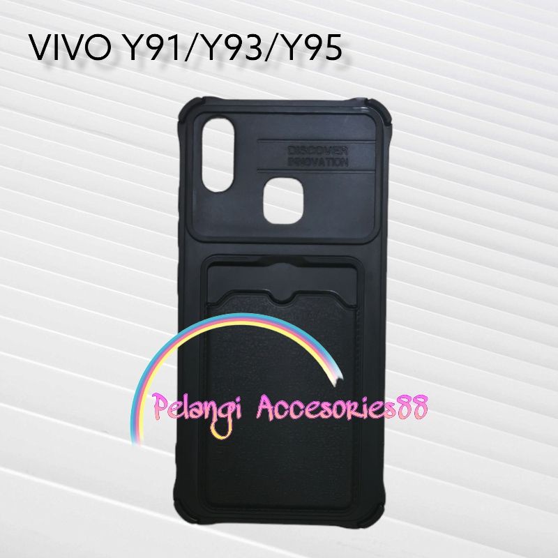 CASE VIVO Y91 / Y93 / Y95 SOFTCASE SLEDING WARNA WARNI