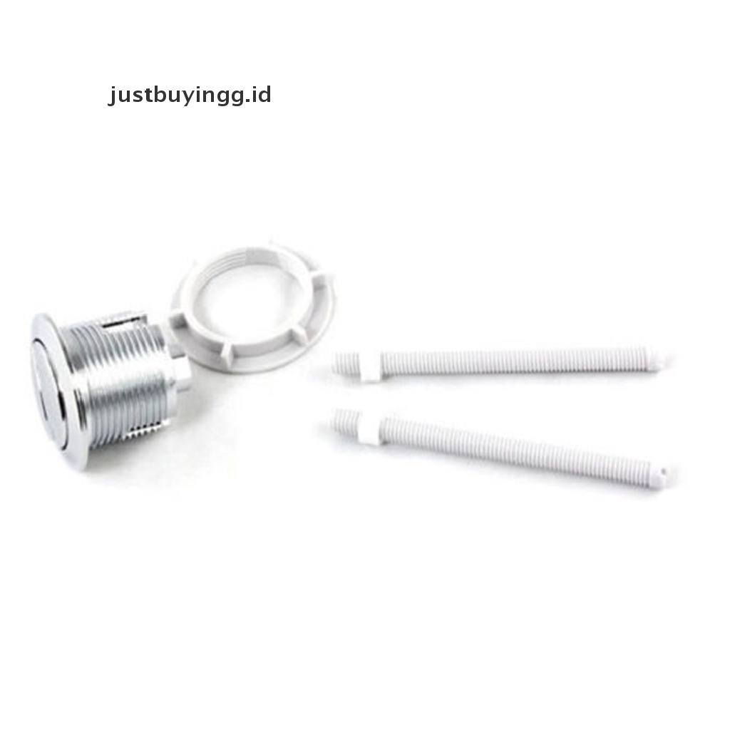 (Justbuyingg.Id) Tombol Flush Toilet Dual Flush Bahan Plastik Dengan 2 Tongkat Untuk 38 48 58mm