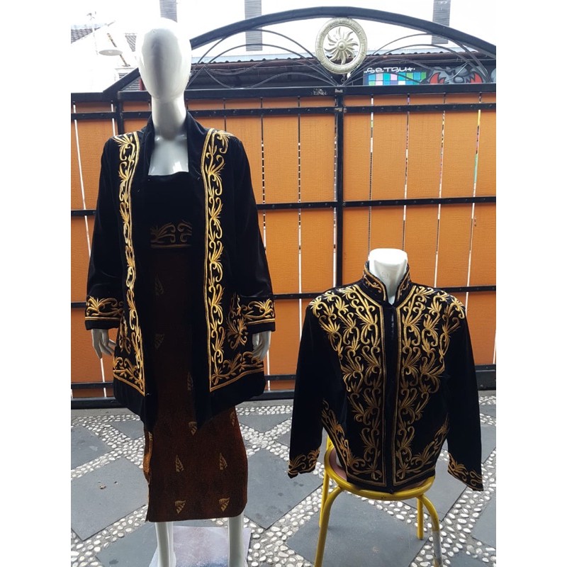 kebaya pengantin sepasang solo
