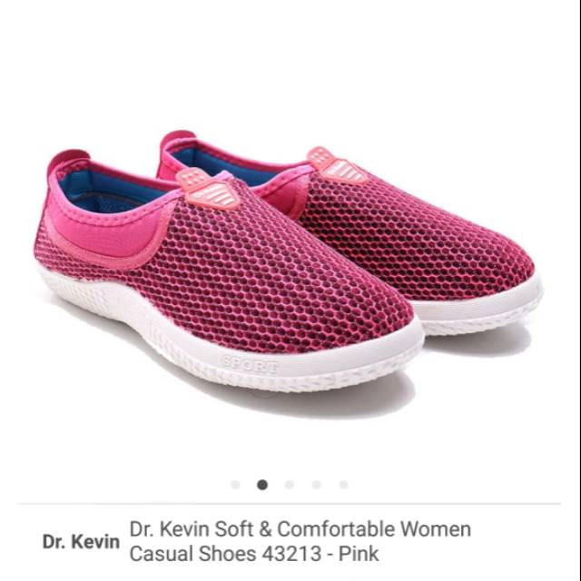 sepatu casual Dr kevin sneaker pink