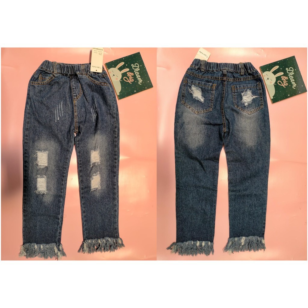 1 pcs bundling Celana Anak perempuan celana jeans anak perempuan