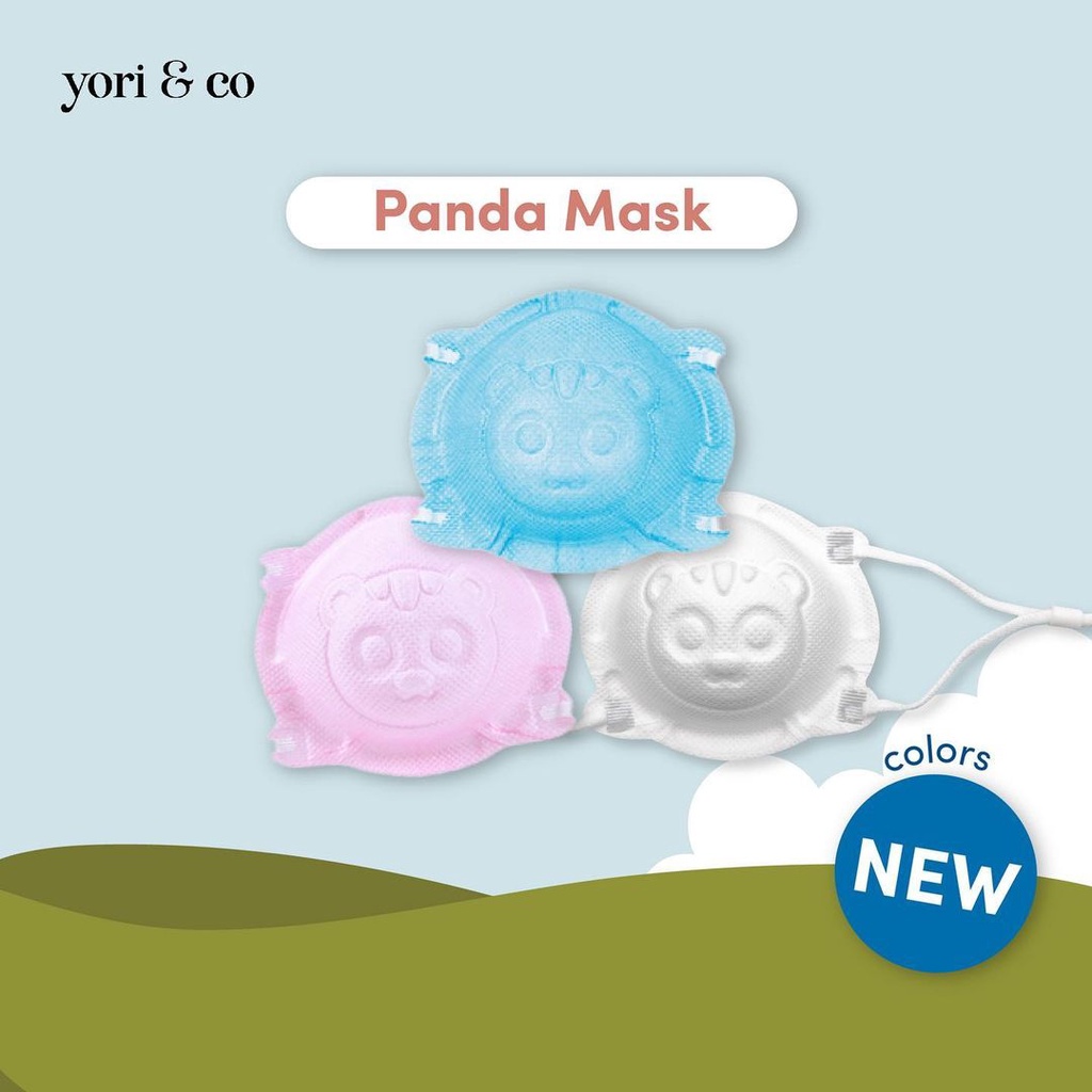 Yori &amp; Co - Kids 3D Protective Children Mask 4PLY Masker Anak - yoriandco Yori&amp;Co - Baby 4 ply Lapis 10pcs Box