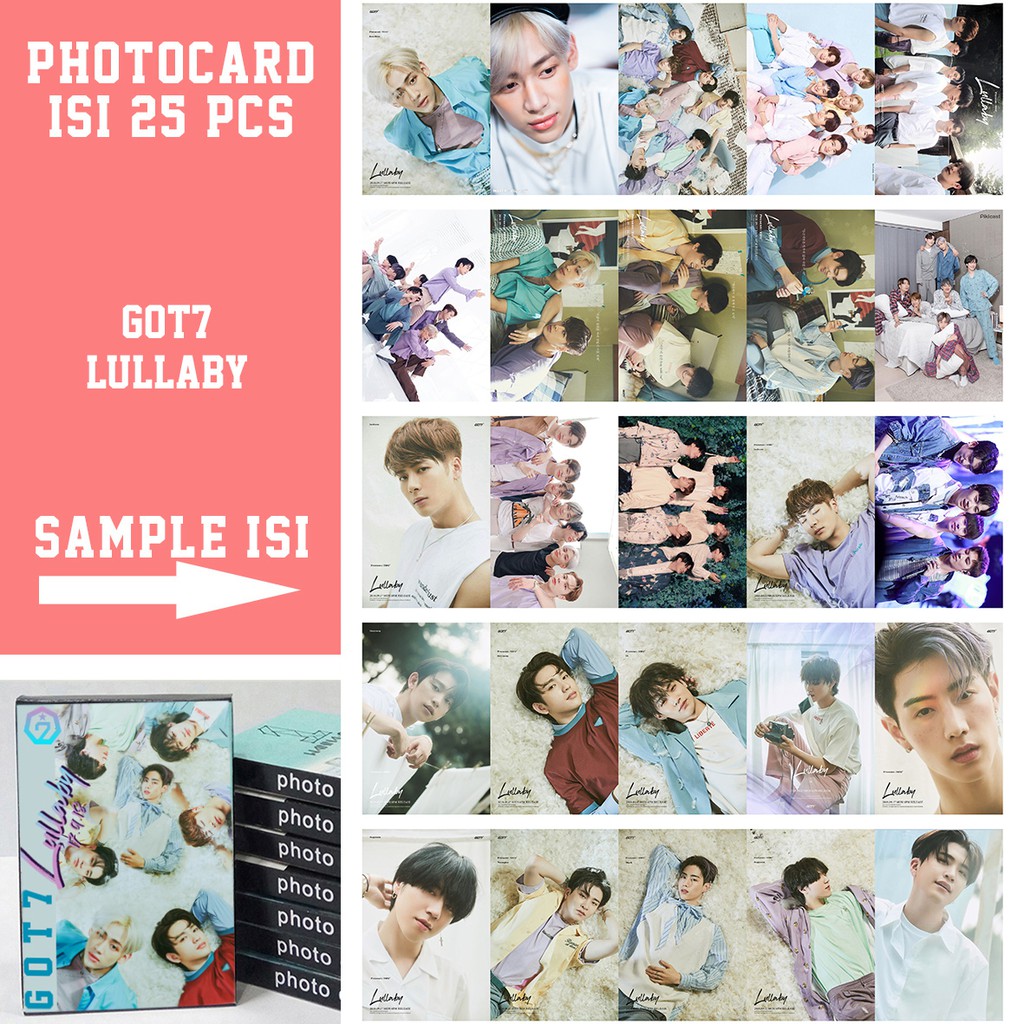 Photocard got7 1pack isi 25pcs