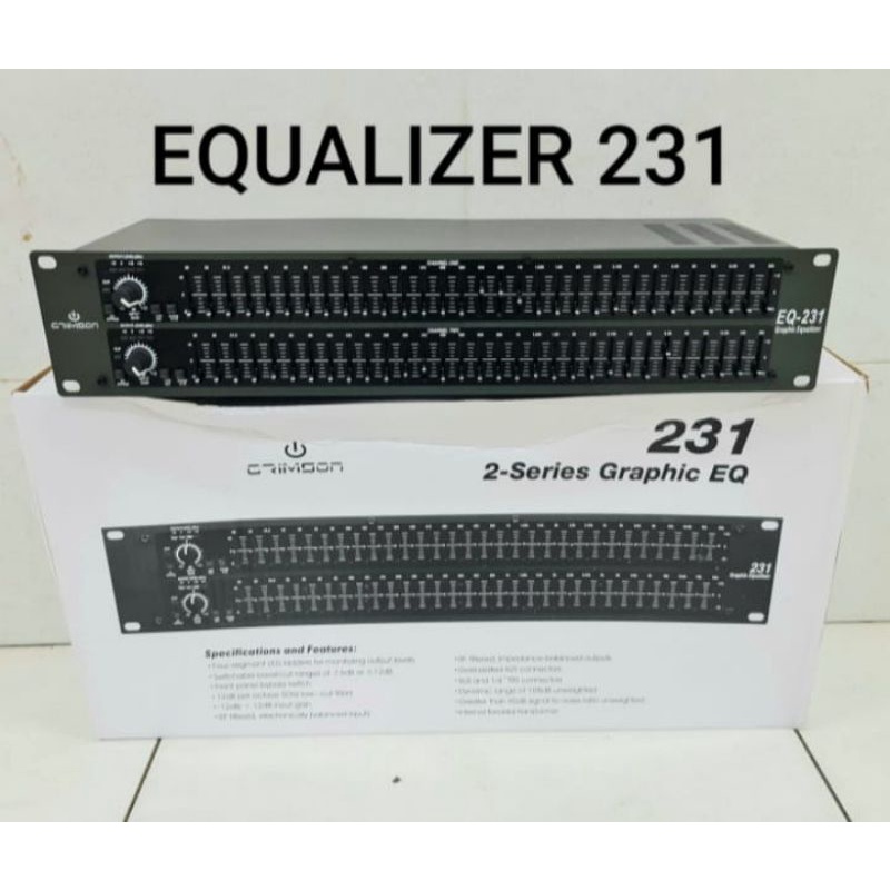 Equalizer Crimson 231 Original