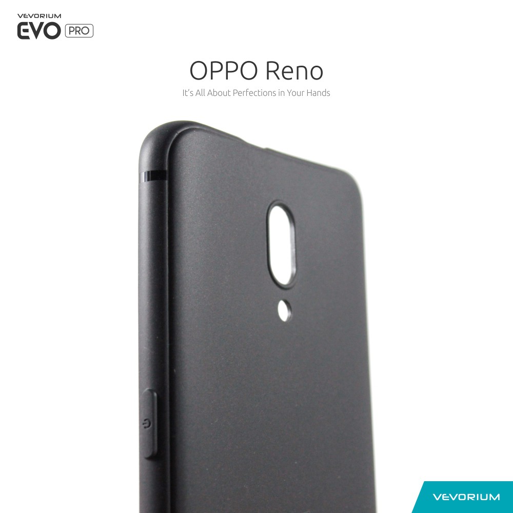 VEVORIUM EVO PRO Oppo Reno Soft Case Softcase Matte Black